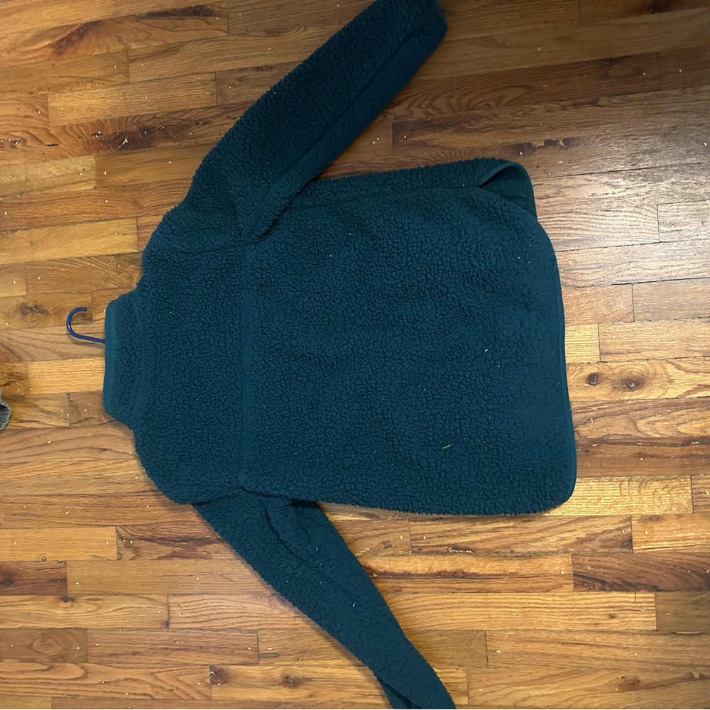 Fuzzy Pull Over Quarter Zip